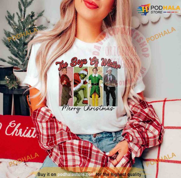 The Boys of Winter Christmas Shirt, Grinch Christmas Gifts