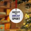 The Coolest Sport Hockey Ornament, Funny Christmas Ornaments