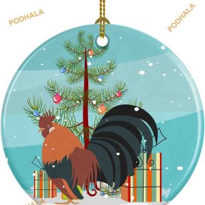 Themed Chicken Christmas Ornaments Custom Family Ornaments