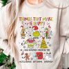 Things That Make Me Happy Retro Grinchmas Celebration Shirt, Grinch Christmas Sweatshirt