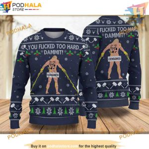 Thor 3D Ugly Christmas Sweater, Funny Womens Christmas Sweater