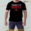 Throw It To Brock Bowers Shirt, Georgia Bulldogs Gift For Fans