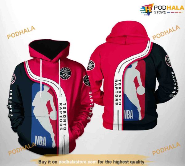 Toronto Raptors NBA Team NBA Hoodie 3D