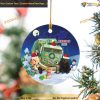 Trash Truck Personalized Christmas Ornament, Family Tree Decoration