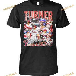 Trea Turner Shirt, Vintage 90s Style Shirt For Philadelphia Phillies Fans
