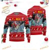 Trex Santa Riding Ugly Christmas Sweater, Great Gift For Christmas