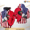 UAB Blazers US Flag NCAA 3D Hoodie, Sweatshirt, Shirt