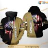 UCF Knights US Flag Skull NCAA 3D Hoodie, Sweatshirt, Shirt