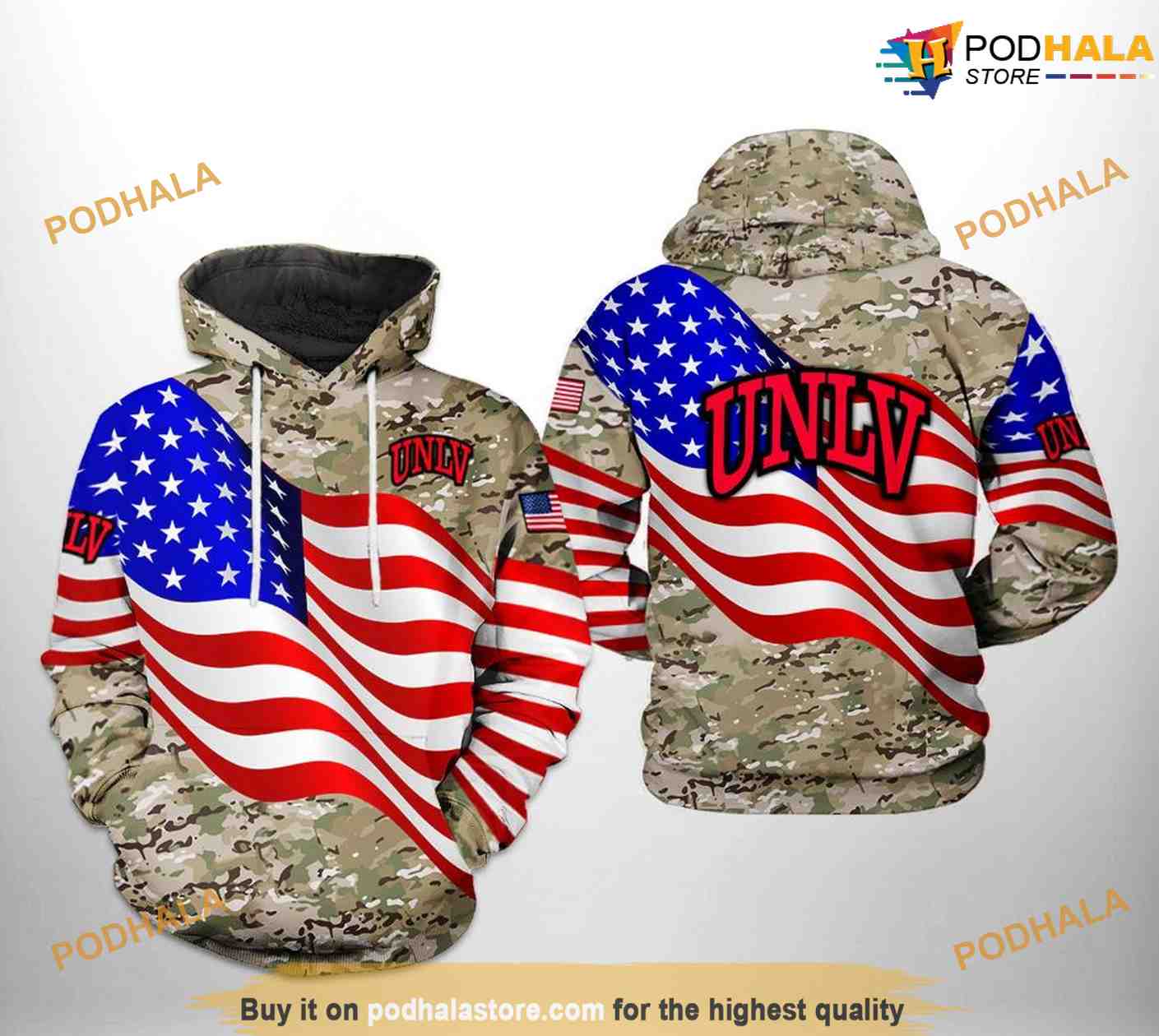 UNLV Rebels US Flag Camo Veteran NCAA 3D Hoodie, Sweatshirt, Shirt UNLV Rebels US Flag Camo Veteran NCAA 3D Hoodie, Sweatshirt, Shirt