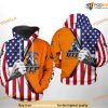 UTEP Miners US Flag NCAA 3D Hoodie, Sweatshirt, Shirt