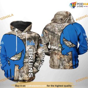 Ucla Bruins Camo Veteran Hunting NCAA 3D Hoodie, Sweatshirt, Shirt