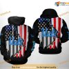 Ucla Bruins US Flag NCAA 3D Hoodie, Sweatshirt, Shirt