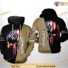 Vanderbilt Commodores US Flag Skull NCAA 3D Hoodie, Sweatshirt, Shirt