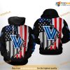 Villanova Wildcats US Flag NCAA 3D Hoodie, Sweatshirt, Shirt
