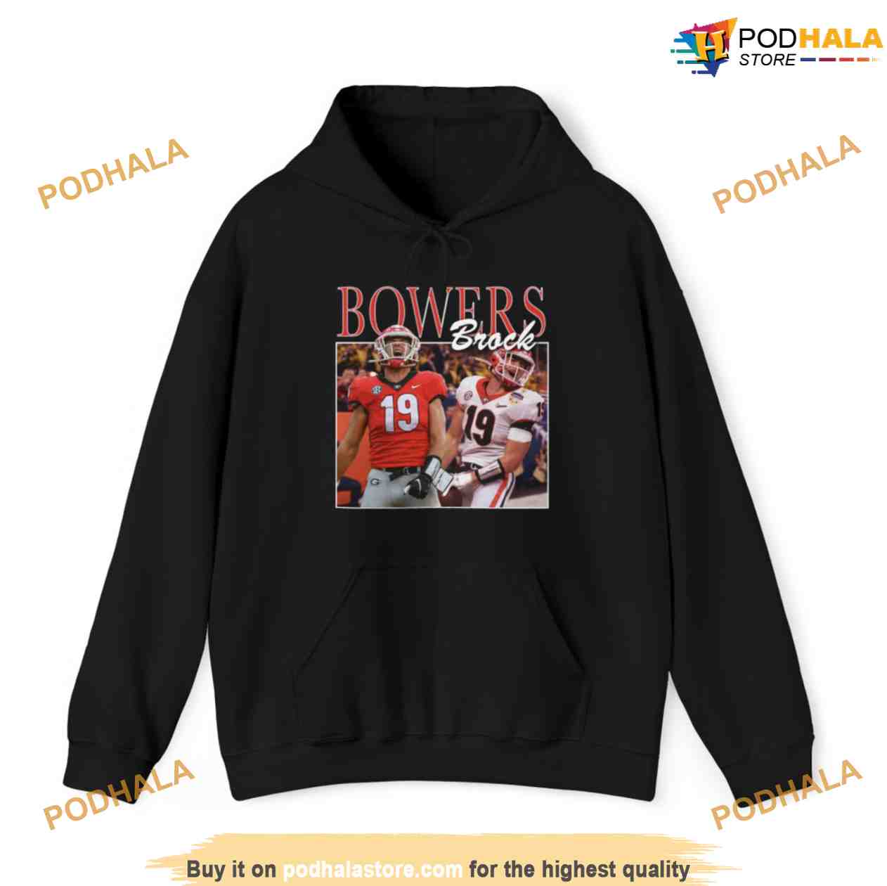 Premium Georgia bulldogs brock bowers run shirt, hoodie, sweater