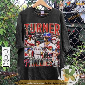 Vintage 90s Graphic Style Trea Turner Shirt, Trea Turner Vintage Baseball Tee
