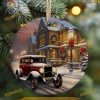 Vintage Car 3D Christmas Ornament, Family Christmas Ornaments