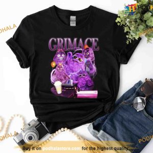 Vintage Grimace Shake Funny Trend Meme, HBD Grimace Hilarious Sweatshirt