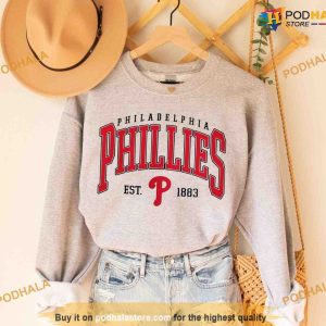 Vintage Phillies 1983 Sweatshirt, Kyle Schwarber Philadelphia Baseball Hoodie