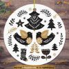 Vintage Scandinavian Ornament, Personalized Family Ornaments