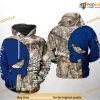 Virginia Cavaliers Camo Veteran Hunting NCAA 3D Hoodie, Sweatshirt, Shirt