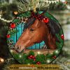 Western Horse Ornament, Family Christmas Ornaments