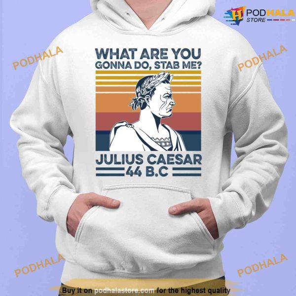 What Are You Gonna Do Stab Me Julius Caesar 44 Bc Shirt, Hoodie