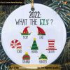 What The Elf 2022 Ornament, Funny Christmas Ornaments
