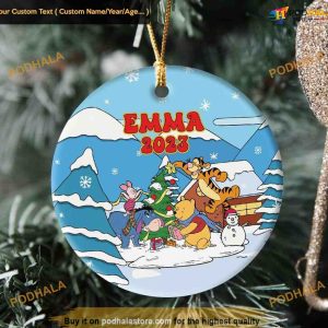 Winnie the Pooh First Disneyland 2023 Ornament, Family Tree Decoration
