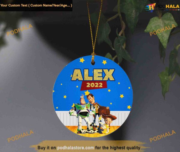 Woody, Buzz & Jessie Toy Story 4 Ornament, Friends Christmas Ornaments