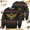 Zelda Ugly Christmas 3D Sweater, Funny Xmas Sweater