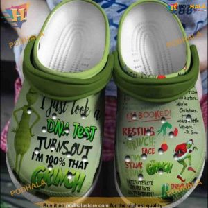 100% That Grinch Christmas Crocs, Creative Christmas Gift Ideas