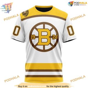 2023 2024 Centennial Concept NHL Boston Bruins Hoodie 3D Innovative Merch 3