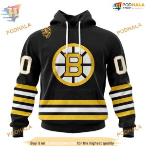2023 2024 Centennial Home NHL Boston Bruins Hoodie 3D Classic Merch 1