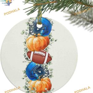 2023 Autumn Rugby & Eucalyptus Ornament, Family Christmas Ornaments
