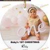 2023 Baby's First Christmas, Personalized Ornament, Baby Boy Girl