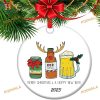 2023 Christmas Keepsake Personalized Family Ornaments, Xmas Tree Decoration