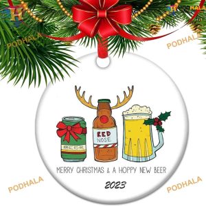 2023 Christmas Keepsake Personalized Family Ornaments, Xmas Tree Decoration