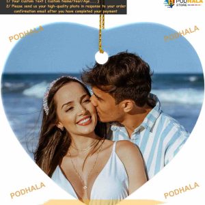 2023 Couples Christmas Ornaments Custom Photo Gifts for Relationships