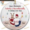 2023 Couple's Love Ornament, Personalized First Christmas