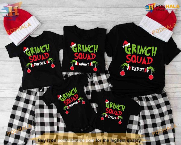2023 Custom Grinch Party Shirt, Grinch Family Shirt, Grinch Gift Ideas