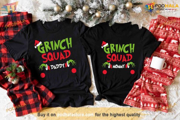 2023 Custom Grinch Party Shirt, Grinch Family Shirt, Grinch Gift Ideas