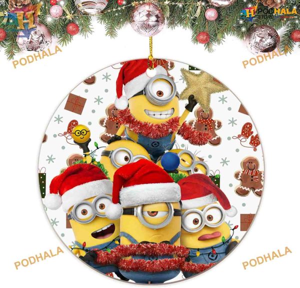 2023 Cute Cartoon Christmas Ornaments, Funny Christmas Tree Decor