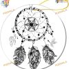 2023 Dream Catcher Bead & Feather Ornaments, Family Christmas Tree Ornaments