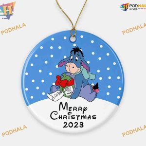2023 Eeyore Disney Ornament, Personalized Family Christmas Ornaments