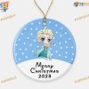 2023 Elsa Disney Princess Ornament, Custom Family Christmas Tree Decor