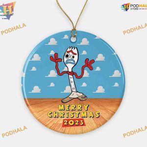 2023 Forky Disney Ornament, Funny Christmas Ornaments for Family