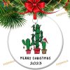 2023 Funny Cactus Keepsake Ornament, Family Christmas Tree Ornaments