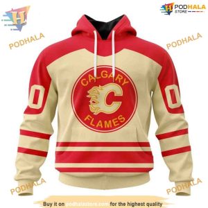 2023 Heritage Classic NHL Calgary Flames Hoodie 3D Sweatshirt 1
