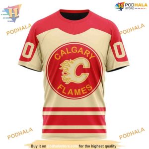 2023 Heritage Classic NHL Calgary Flames Hoodie 3D Sweatshirt 3